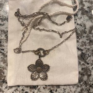 James Avery Beaded Festive Flower Necklace